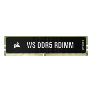 64GB (4 x 16GB) WS CMA64GX5M4B6000C40, DDR5 6000MT/s, CL40, ECC Registered DIMM Memory
