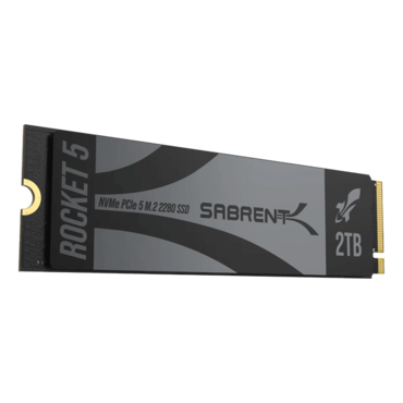 2TB Rocket 5, 14000 / 12000 MB/s, TLC NAND, PCIe 5.0 x4 NVMe, M.2 SSD