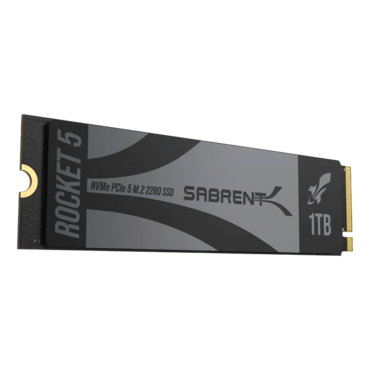 1TB Rocket 5, 13000 / 9500 MB/s, TLC NAND, PCIe 5.0 x4 NVMe, M.2 SSD