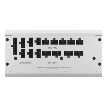 RM1200x SHIFT, 80 PLUS Gold 1200W, White, Fully Modular, ATX Power Supply