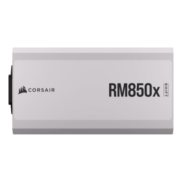 RM850x SHIFT, 80 PLUS Gold 850W, White, Fully Modular, ATX Power Supply