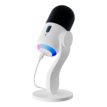 Yeti GX, Dynamic, RGB LED, White, Gaming Microphone