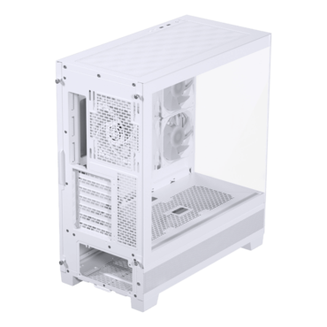 XT View, Tempered Glass, No PSU, E-ATX, White, Mid Tower Case
