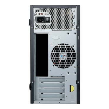 Z589, 450W PSU, microATX, Black/Silver, Mini Tower Case - TAA Compliant