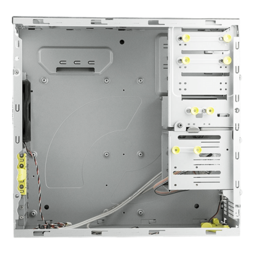 C589, 450W PSU, ATX, Black/Silver, Mid Tower Case - TAA Compliant