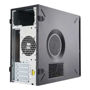 Z583, 450W PSU, microATX, Black/Silver, Mini Tower Case - TAA Compliant