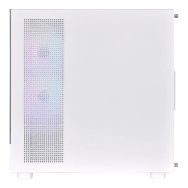 View 270 Plus TG ARGB, Tempered Glass, No PSU, ATX, Snow, Mid Tower Case