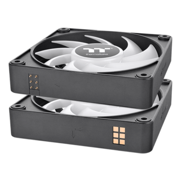 CT120 EX ARGB Black 3 x 120mm, ARGB LEDs, 2000 RPM, 68 CFM, 28.5 dBA, Cooling Fans