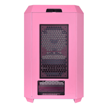 The Tower 300, Tempered Glass, No PSU, microATX, Bubble Pink, Mid Tower Case
