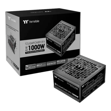 Toughpower SFX-1000AH8FLP, 80 PLUS Platinum 1000W, Fully Modular, SFX Power Supply