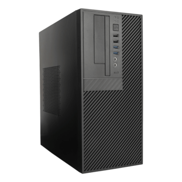 CP712, 450W PSU, microATX, Black, (SFF) Small Case - TAA Compliant