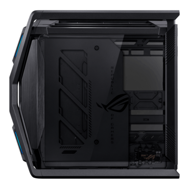 ROG Hyperion GR701 BTF, Tempered Glass, No PSU, E-ATX, Black, Full Tower Case