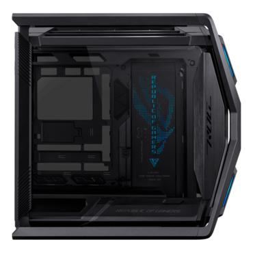 ROG Hyperion GR701 BTF, Tempered Glass, No PSU, E-ATX, Black, Full Tower Case