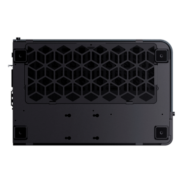 TK-3, Tempered Glass, No PSU, ATX, Black, Mid Tower Case