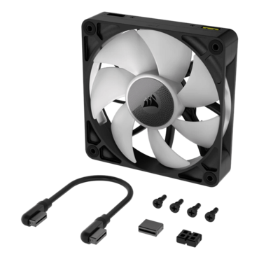 iCUE LINK RX120 RGB 120mm, RGB LEDs, 2100 RPM, 73.5 CFM, 36 dBA, Cooling Fan