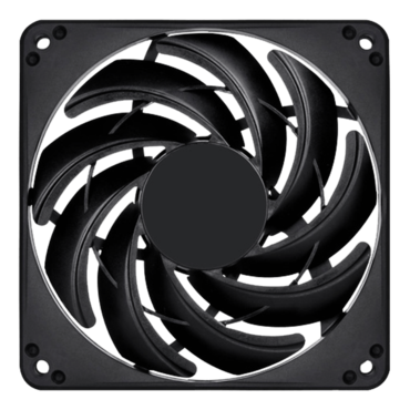 FN124B 120mm, Slim, 1500 RPM, 25.06 CFM, 18 dBA, Cooling Fan