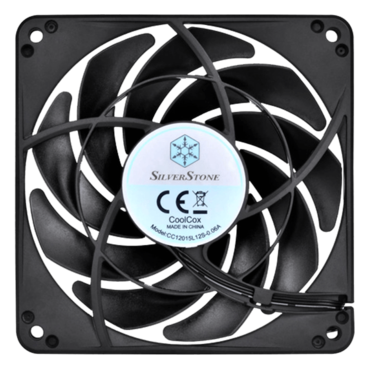 FN124B 120mm, Slim, 1500 RPM, 25.06 CFM, 18 dBA, Cooling Fan