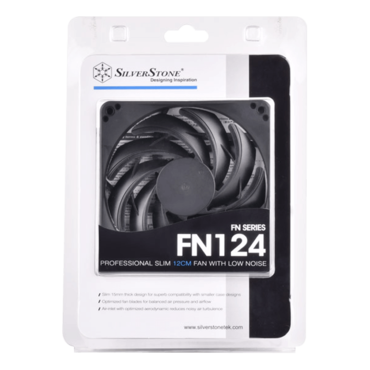 FN124B 120mm, Slim, 1500 RPM, 25.06 CFM, 18 dBA, Cooling Fan