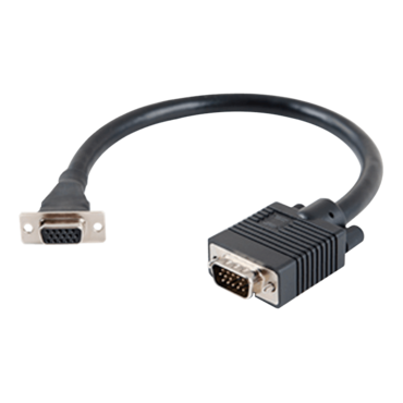 1152-01C, VGA Panel-Mount Ext CL2 PVC - 1ft