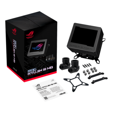 ROG RYUJIN III WB, w/LCD, Copper, CPU Water Block
