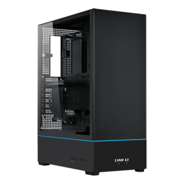 SUP01, Tempered Glass, No PSU, ATX, Black, Mid Tower Case