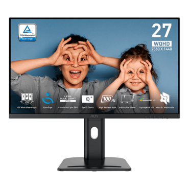 PRO MP273QP E2, DisplayHDR™ 400, 27&quot; IPS, 2560 x 1440 (QHD), 1 ms, 100Hz, Monitor
