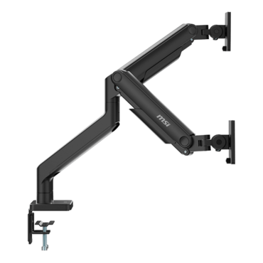 MAG MT201D, 17" - 45" Screens, Matte Black, Double Monitor Arm