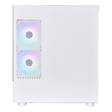 View 170 TG ARGB Snow, Tempered Glass, No PSU, microATX, White, Mini Tower Case
