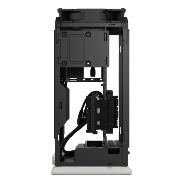 Mood, Fabric Mesh Panel, No PSU, Mini-ITX, White, Mini Tower Case