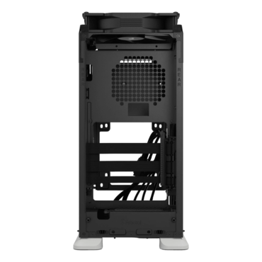 Mood, Fabric Mesh Panel, No PSU, Mini-ITX, White, Mini Tower Case