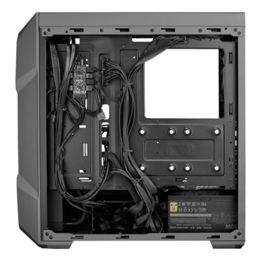 TD500 MAX, Tempered Glass, AIO, 850W PSU, ATX, Gun-Metal, Mid Tower Case