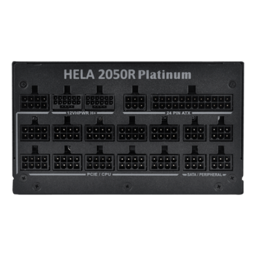 HELA 2050R, 80 PLUS Platinum 2050W, Fully Modular, ATX Power Supply