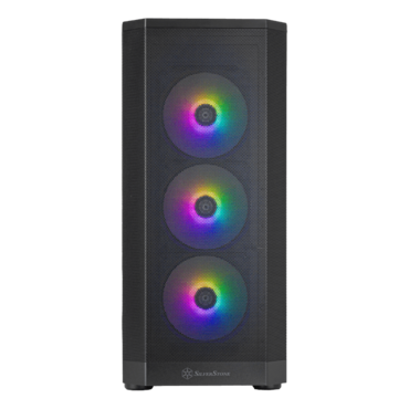 FARA 514X, Tempered Glass, No PSU, ATX, Black, Mid Tower Case