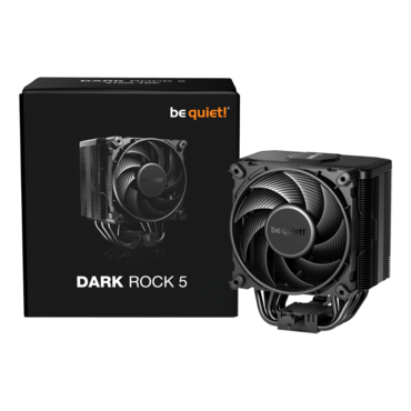 Dark Rock 5, 161mm Height, 210W TDP, Copper/Aluminum CPU Cooler