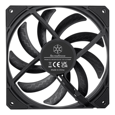 Air Slimmer 140 140mm, 1700 RPM, 82 CFM, 33 dBA, Cooling Fan