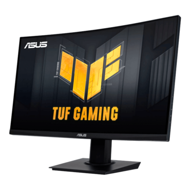 TUF Gaming VG24VQER, Curved, 23.6" VA, 1920 x 1080 (FHD), 1 ms, 180Hz, FreeSync™ Gaming Monitor