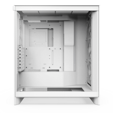 H7 Flow (2024), Tempered Glass, No PSU, E-ATX, White, Mid Tower Case