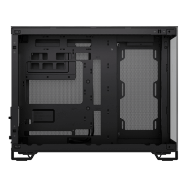 2500X, Tempered Glass, No PSU, microATX, Black/Obsidian, Mini Tower Case