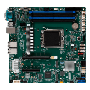 D3051 (D3051GB2N-10G), AMD B650, AM5, DDR5-5200 192GB ECC/non-ECC UDIMM / 4, VGA, M.2 / 2, USB 3.2 Gen1 / 4, 10GbLAN / 2, microATX Retail