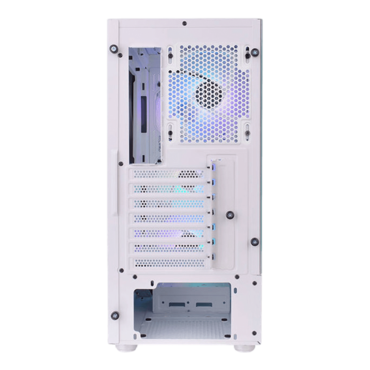 S200 Plus TG ARGB, Tempered Glass, No PSU, ATX, Snow, Mid Tower Case