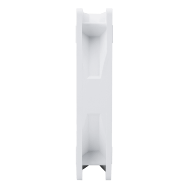 TL-C12CW-S 120mm, White, ARGB LEDs, 1550 RPM, 66.17 CFM, 25.6 dBA, Cooling Fan - Bulk