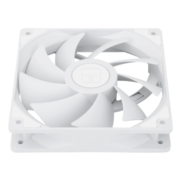 TL-C12CW 120mm, White, 1550 RPM, 66.17 CFM, 25.6 dBA, Cooling Fan - Bulk