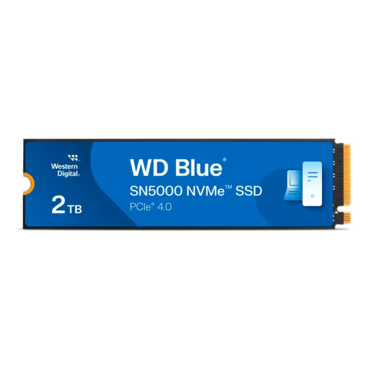 2TB Blue SN5000, 5150 / 4850 MB/s, 3D NAND, PCIe NVMe 4.0 x4, M.2 2280 SSD