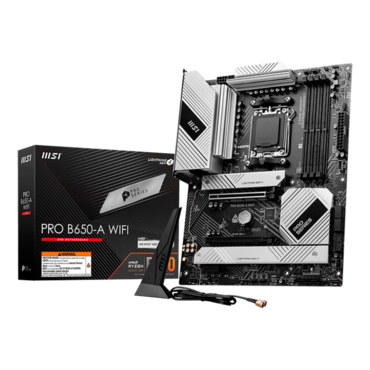 PRO B650-A WIFI, AMD B650 Chipset, AM5, ATX Motherboard