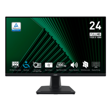 PRO MP245G, 23.8" IPS, 1920 x 1080 (FHD), 1 ms, 100Hz, Monitor