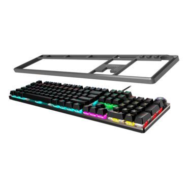 FORGE GK310, RGB, Red Switch, Wired, Black, Mechanical Gaming Keyboard