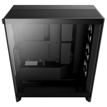 H7 Flow RGB (2024), Tempered Glass, No PSU, E-ATX, Black, Mid Tower Case
