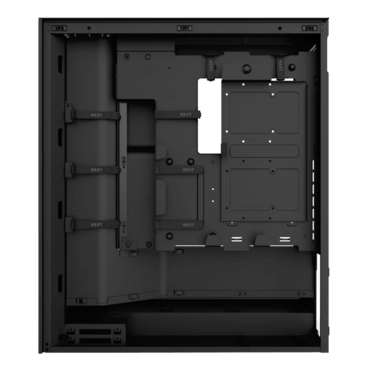 H7 Flow RGB (2024), Tempered Glass, No PSU, E-ATX, Black, Mid Tower Case