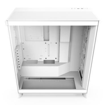 H7 Flow RGB (2024), Tempered Glass, No PSU, E-ATX, White, Mid Tower Case