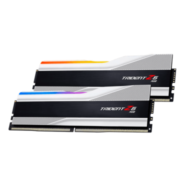 32GB (2 x 16GB) Trident Z5 RGB DDR5 6800MT/s, CL34, Silver, RGB LED, DIMM Memory - TAA Compliant